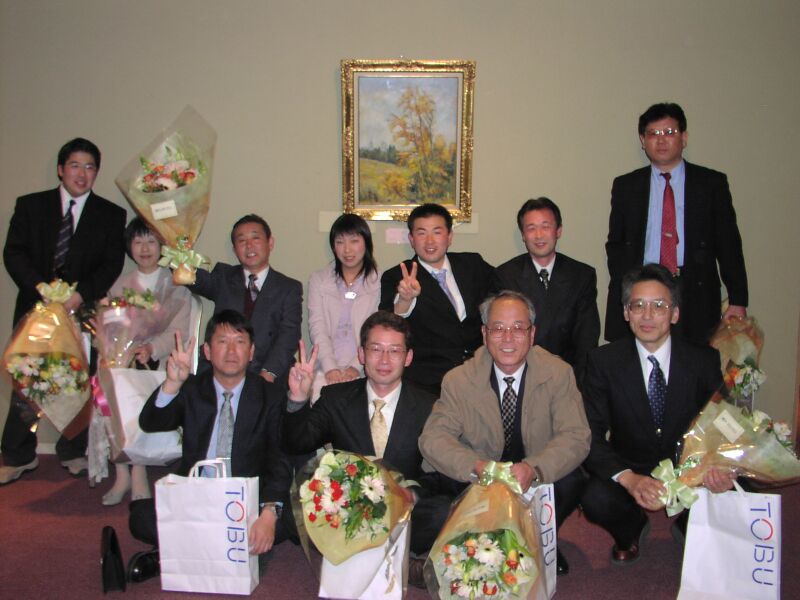 平成16年度・職員送別会